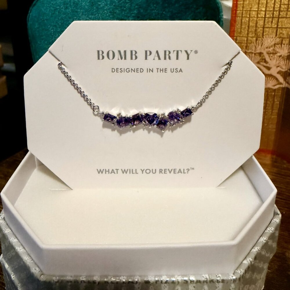 Bomb Party Necklace RBP 4598 The Sterling Club - Picture 3 of 6